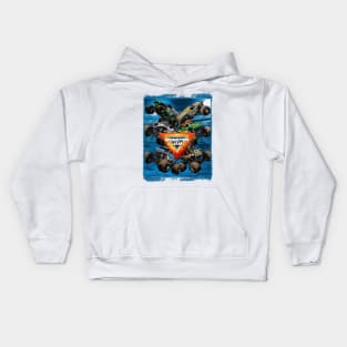 The Blue Six Monster Kids Hoodie